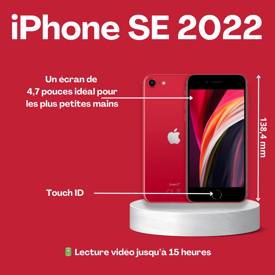 Location iPhone SE 2022 reconditionné
