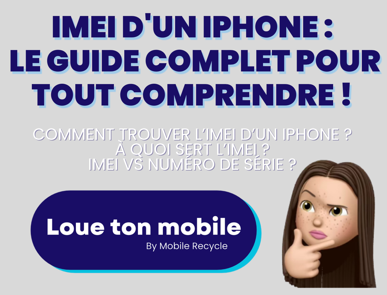 Où trouver le numéro IMEI d'un iPhone ?