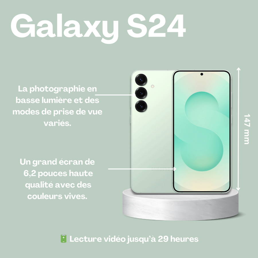 Location Galaxy S24 5G reconditionné