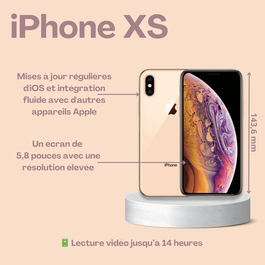 Location iPhone XS reconditionné