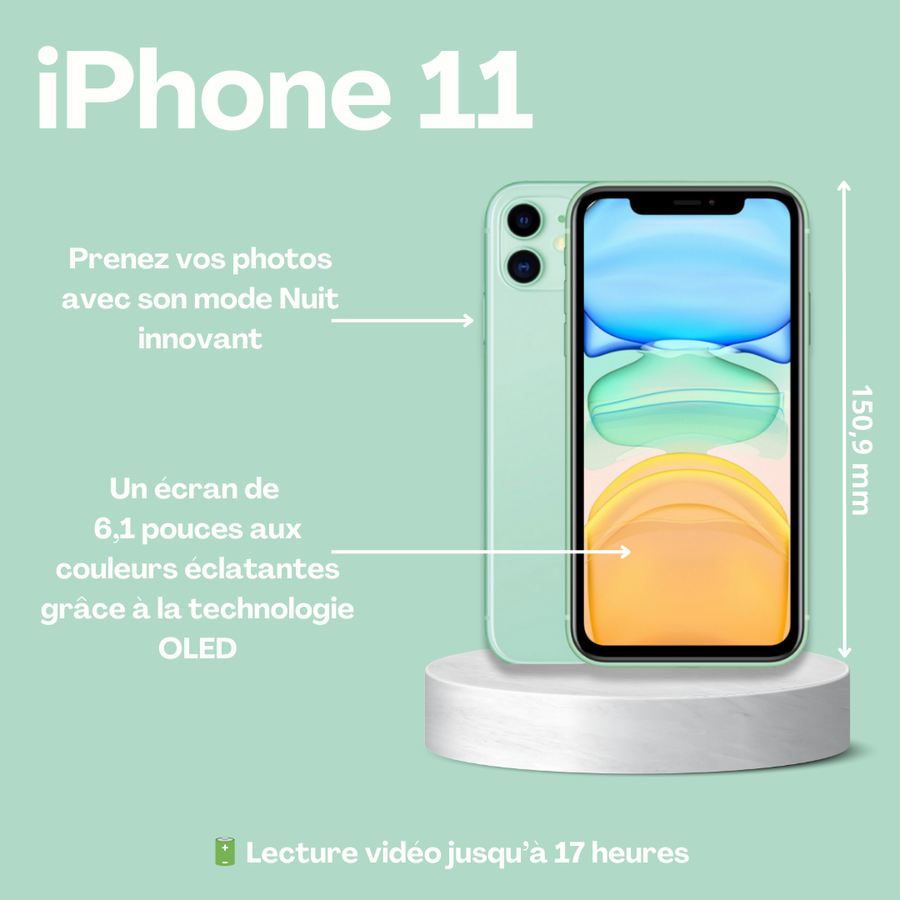 Location iPhone 11 reconditionné