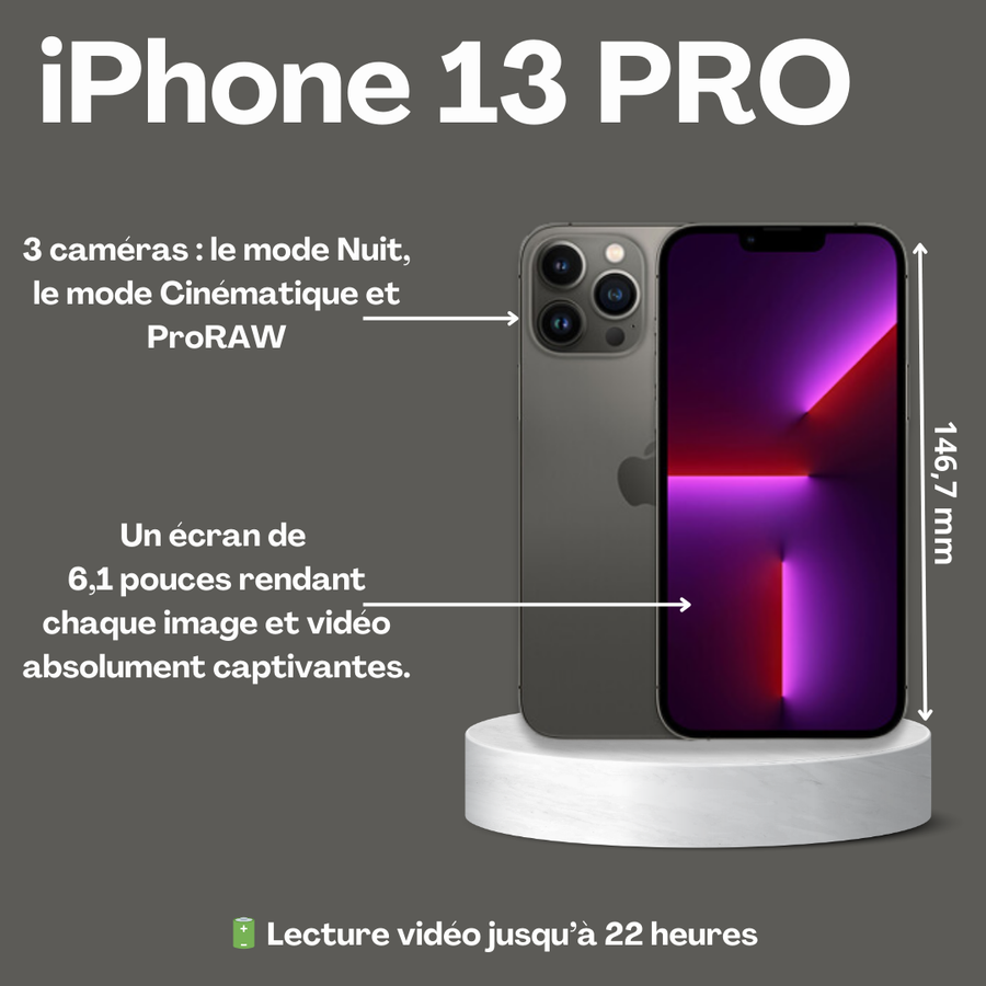 Location iPhone 13 Pro reconditionné