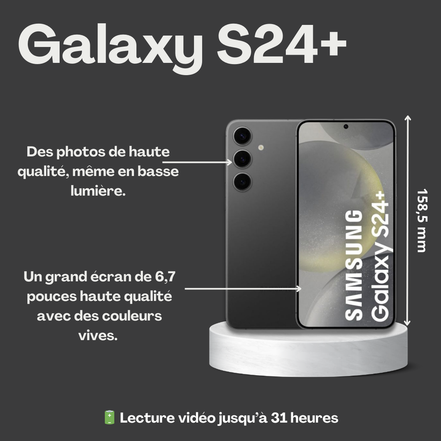 Location Galaxy S24+ dès 30,90€/mois sur Loue Ton Mobile
