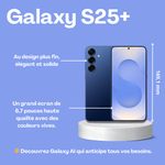 Location Galaxy S25 plus dès 36,90€/mois sur Loue Ton Mobile