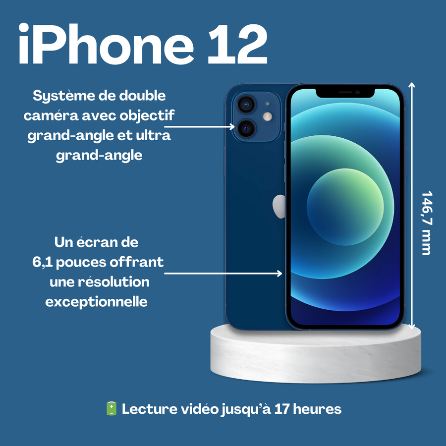 Location iphone 12 dès 12,90€/mois sur Loue Ton Mobile